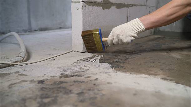 SJ Waterproofing Pros Waterproofing coverage map for Pine Village, IN and surrounding area